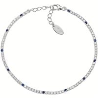 Pulsera Amen TENNIS MANIA in Plata Zircone BT1B7BBL17 - BT1B7BBL17